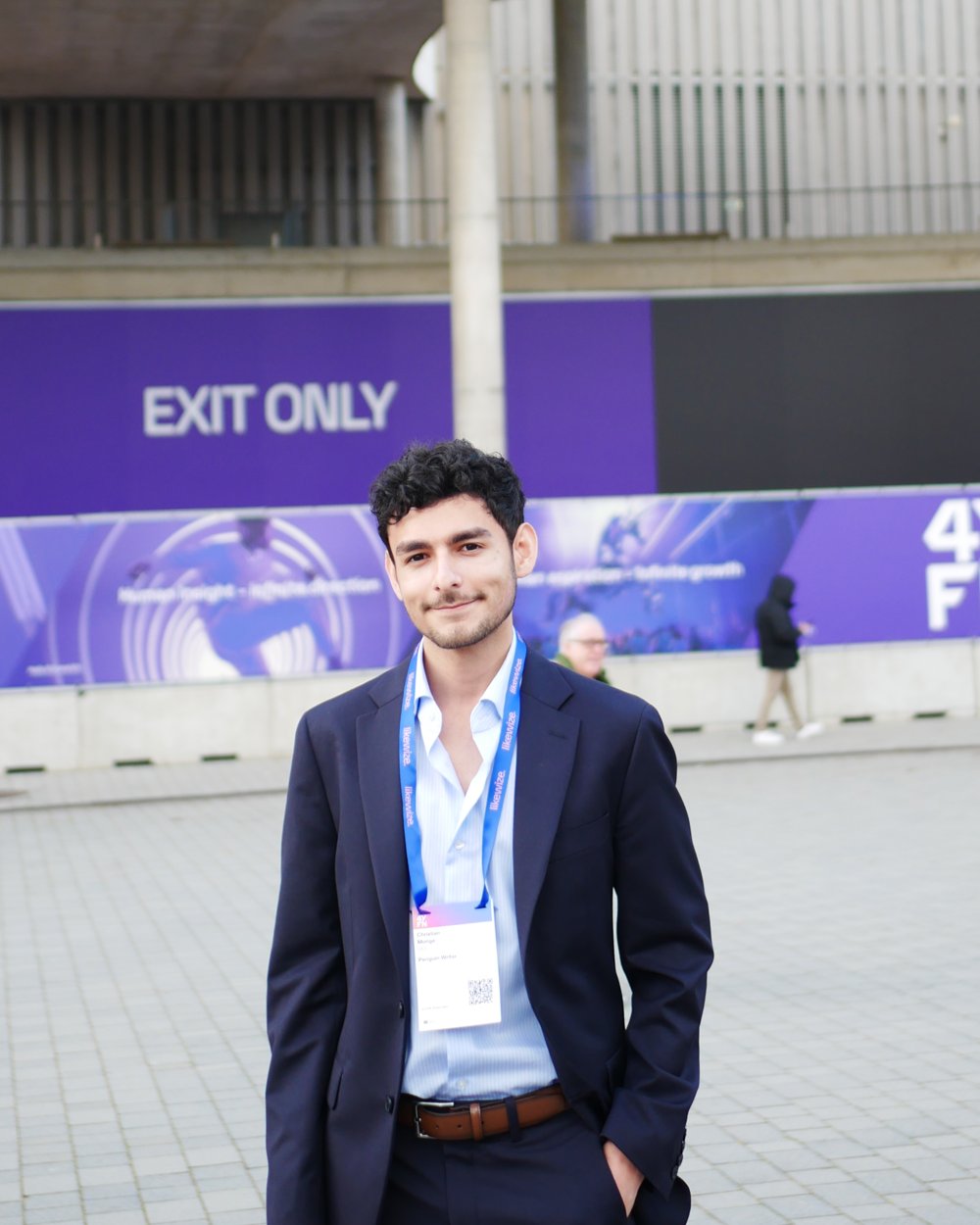 Christian Monge at the 4YFN startup conference